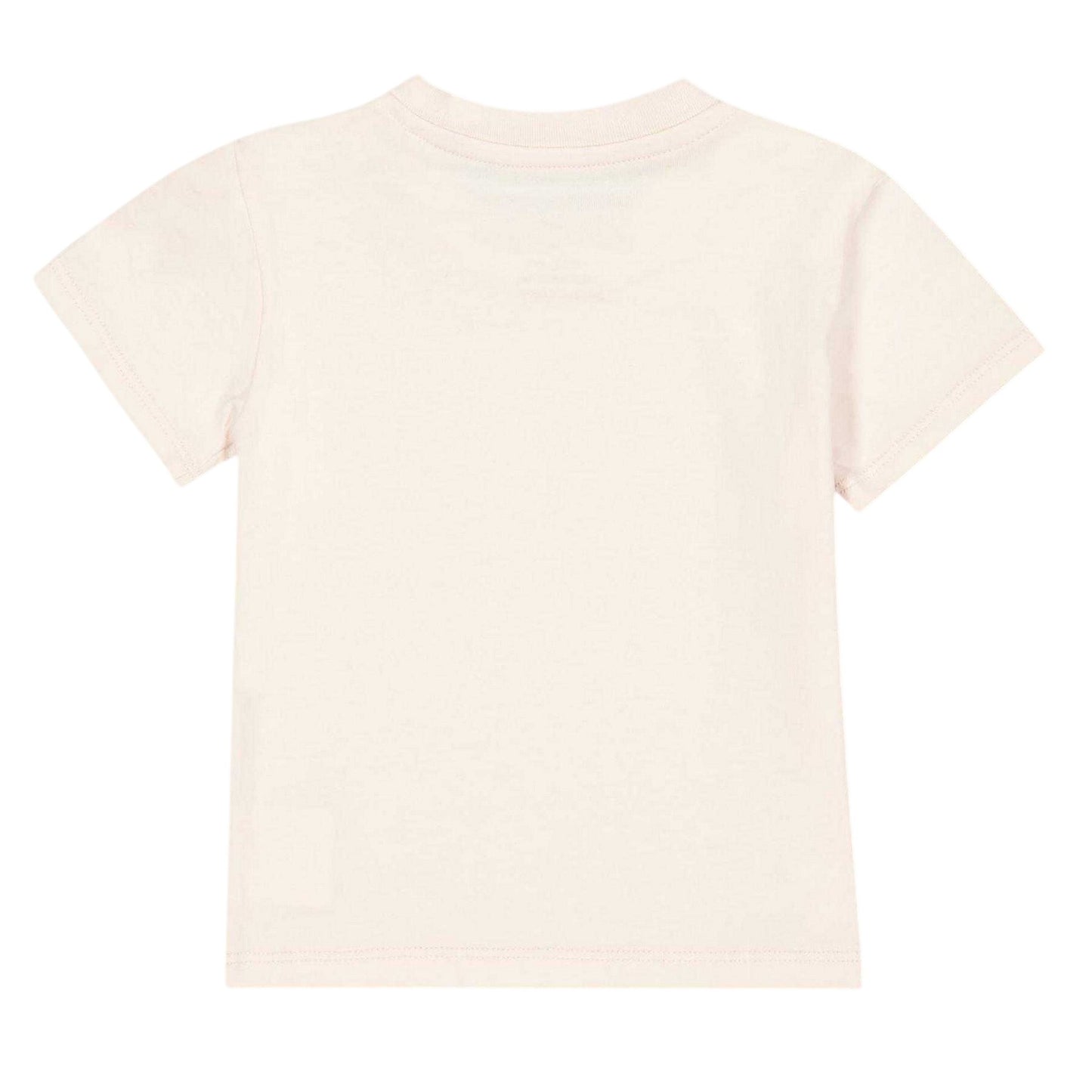 Pink - Back - Palm Angels Baby Spray Teddy T-Shirt