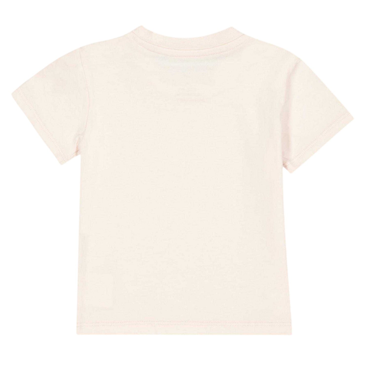 Pink - Back - Palm Angels Baby Spray Teddy T-Shirt