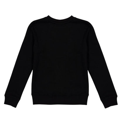 Black - Back - Calvin Klein Childrens-Kids Side Logo Sweatshirt