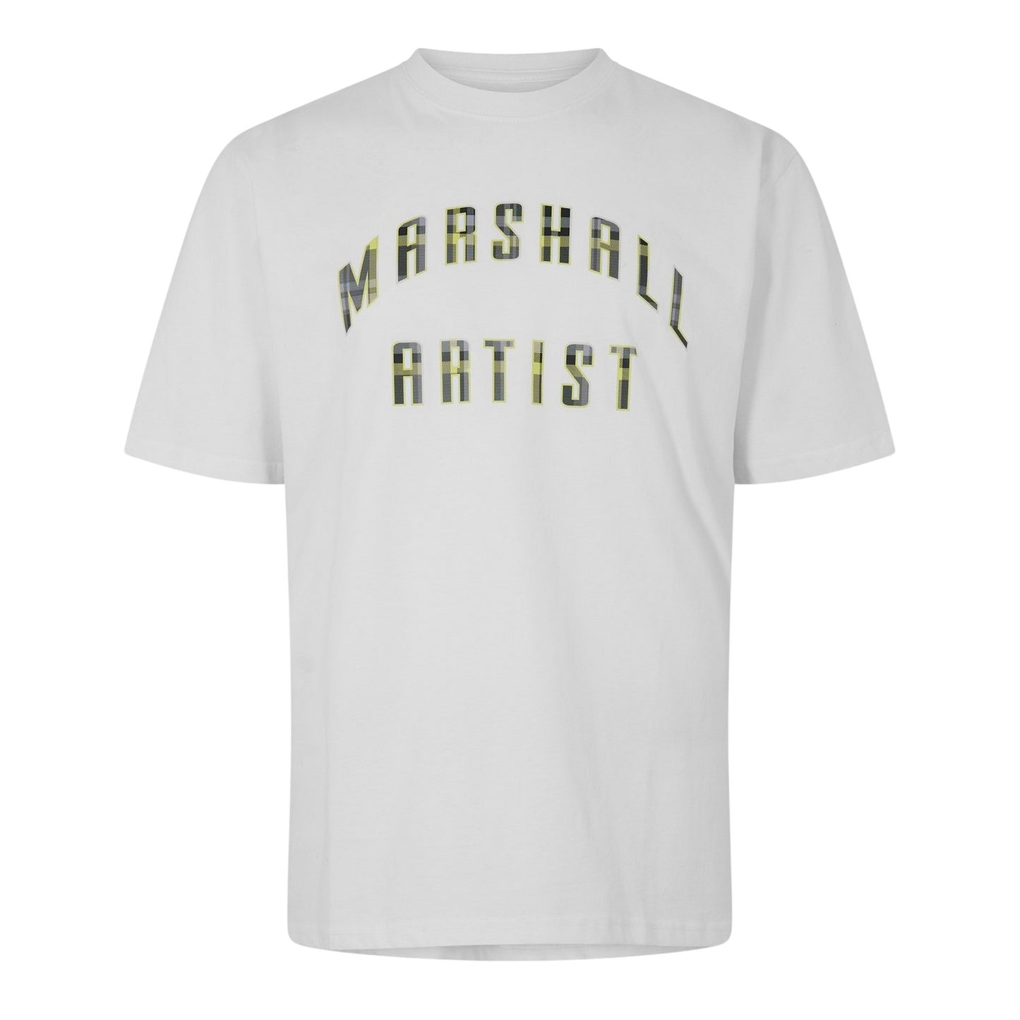 White - Front - Marshall Artist Unisex Adult Detroit T-Shirt