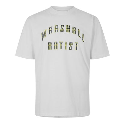 White - Front - Marshall Artist Unisex Adult Detroit T-Shirt