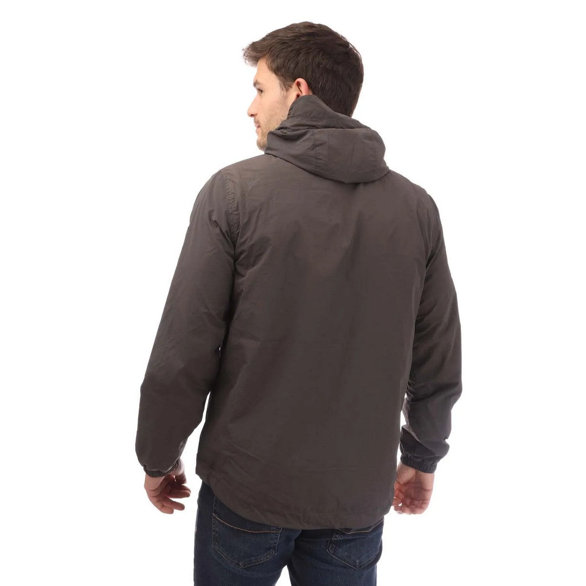 Grey - Back - Weekend Offender Mens Klondike Padded Jacket