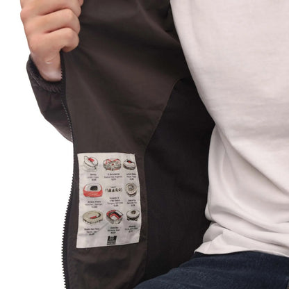 Grey - Pack Shot - Weekend Offender Mens Klondike Padded Jacket