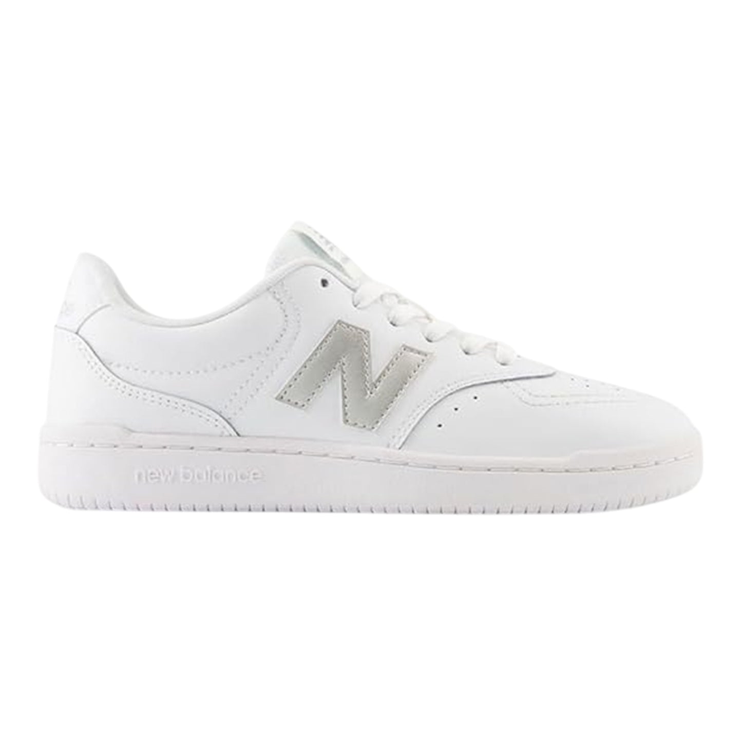 White - Front - New Balance Womens-Ladies Bb80 Trainers