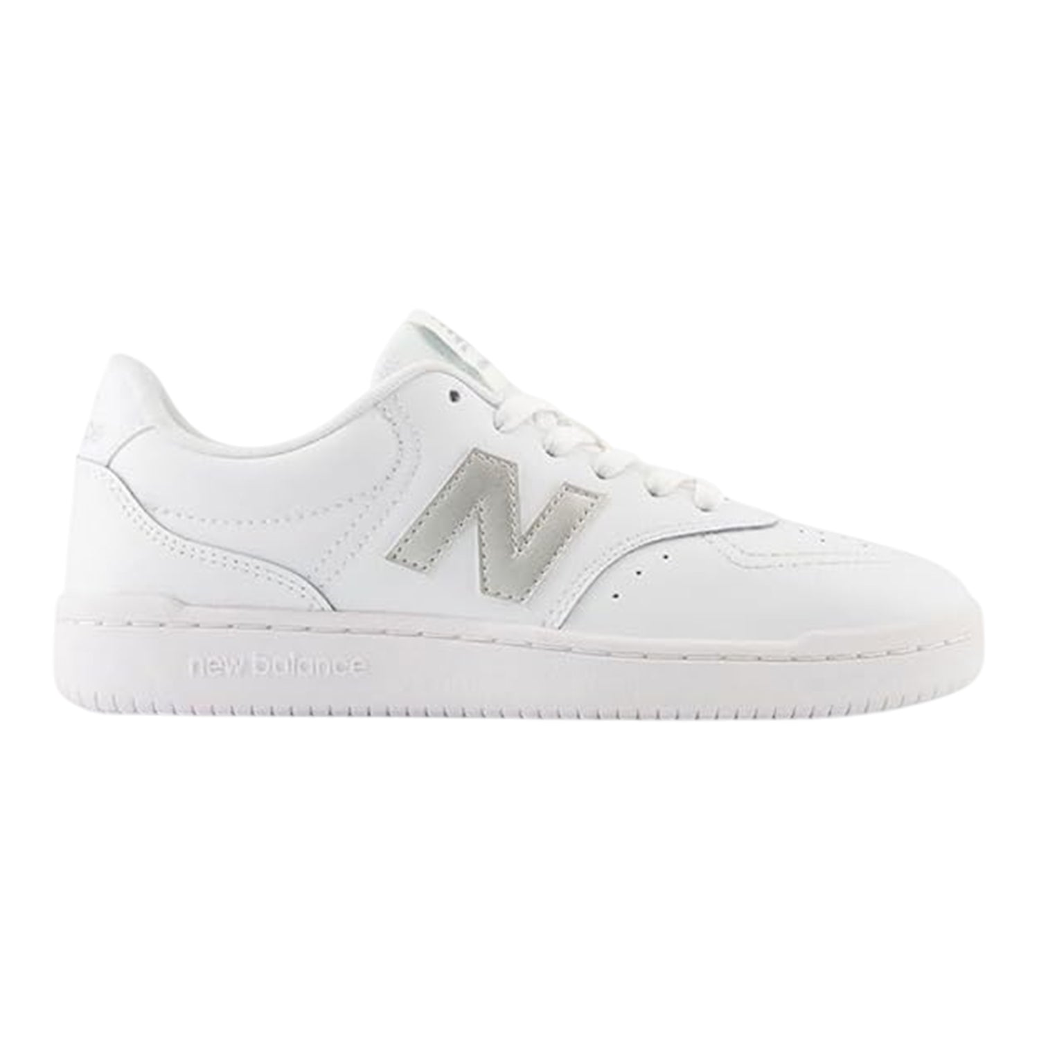 White - Front - New Balance Womens-Ladies Bb80 Trainers