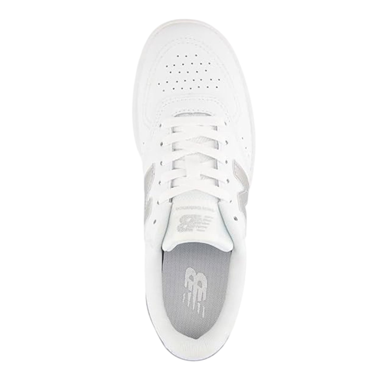 White - Side - New Balance Womens-Ladies Bb80 Trainers