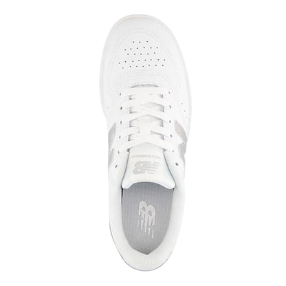 White - Side - New Balance Womens-Ladies Bb80 Trainers