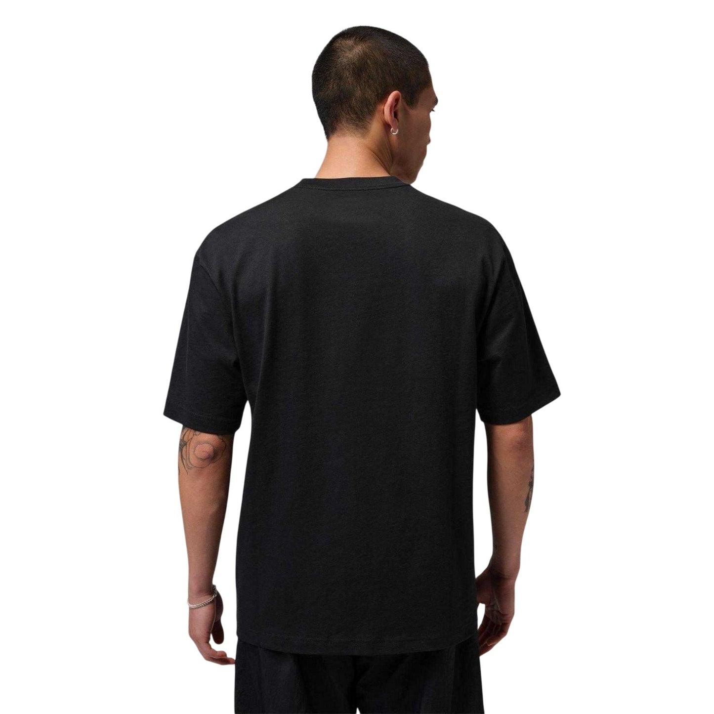 Black-White - Back - Nike Mens 23 Graphic Print T-Shirt
