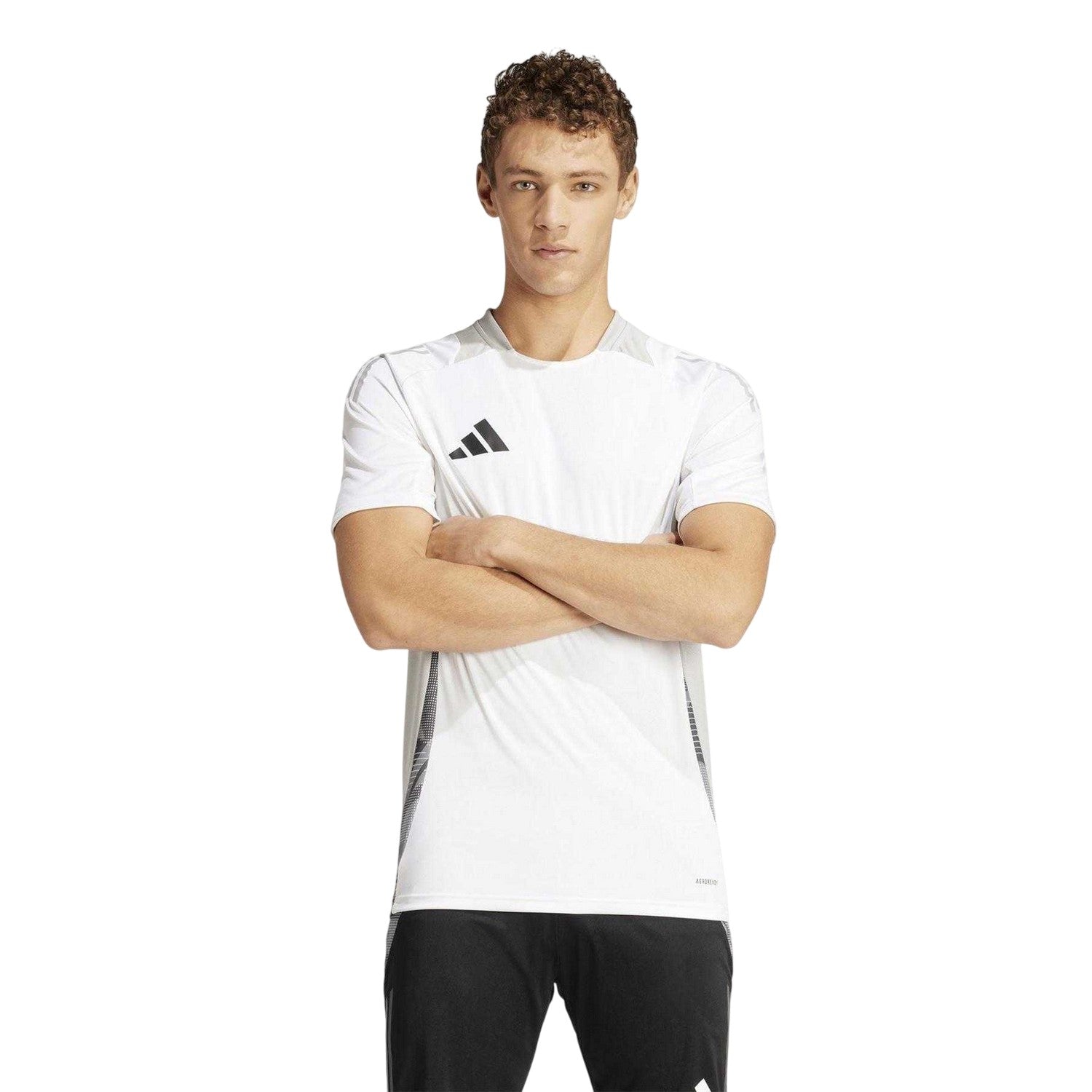White - Side - Adidas Mens Tiro 24 Competition Jersey