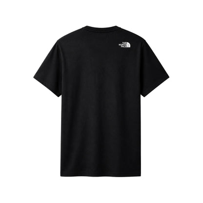 Black - Back - The North Face Mens 24-7 Logo T-Shirt