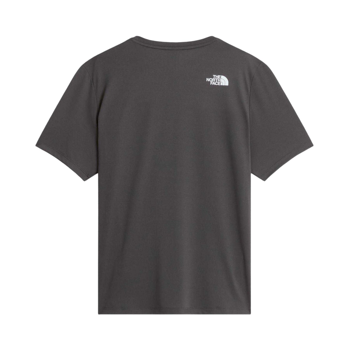 Anthracite Grey - Back - The North Face Mens 24-7 Logo T-Shirt
