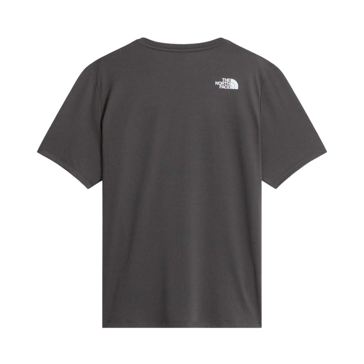 Anthracite Grey - Back - The North Face Mens 24-7 Logo T-Shirt