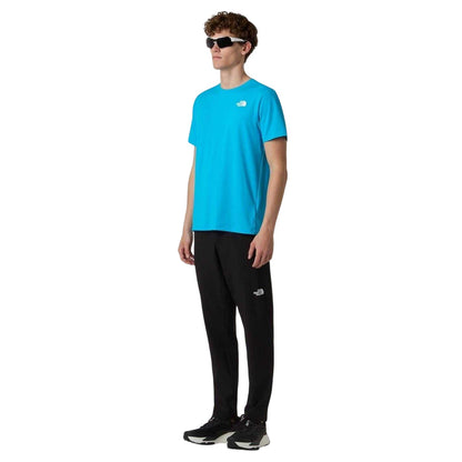 Blue - Side - The North Face Mens 24-7 Logo T-Shirt