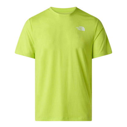 Yellow Fizz - Front - The North Face Mens 24-7 Logo T-Shirt