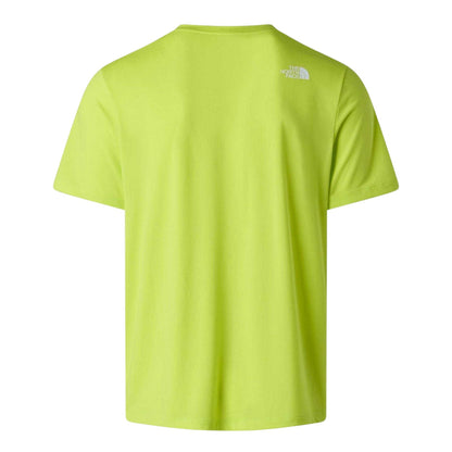 Yellow Fizz - Back - The North Face Mens 24-7 Logo T-Shirt