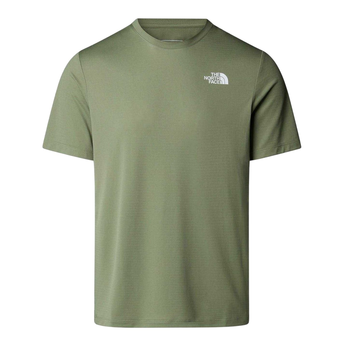 Green - Front - The North Face Mens 24-7 Logo T-Shirt