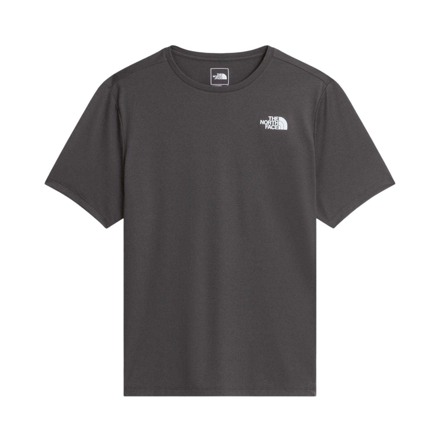 Anthracite Grey - Front - The North Face Mens 24-7 Logo T-Shirt