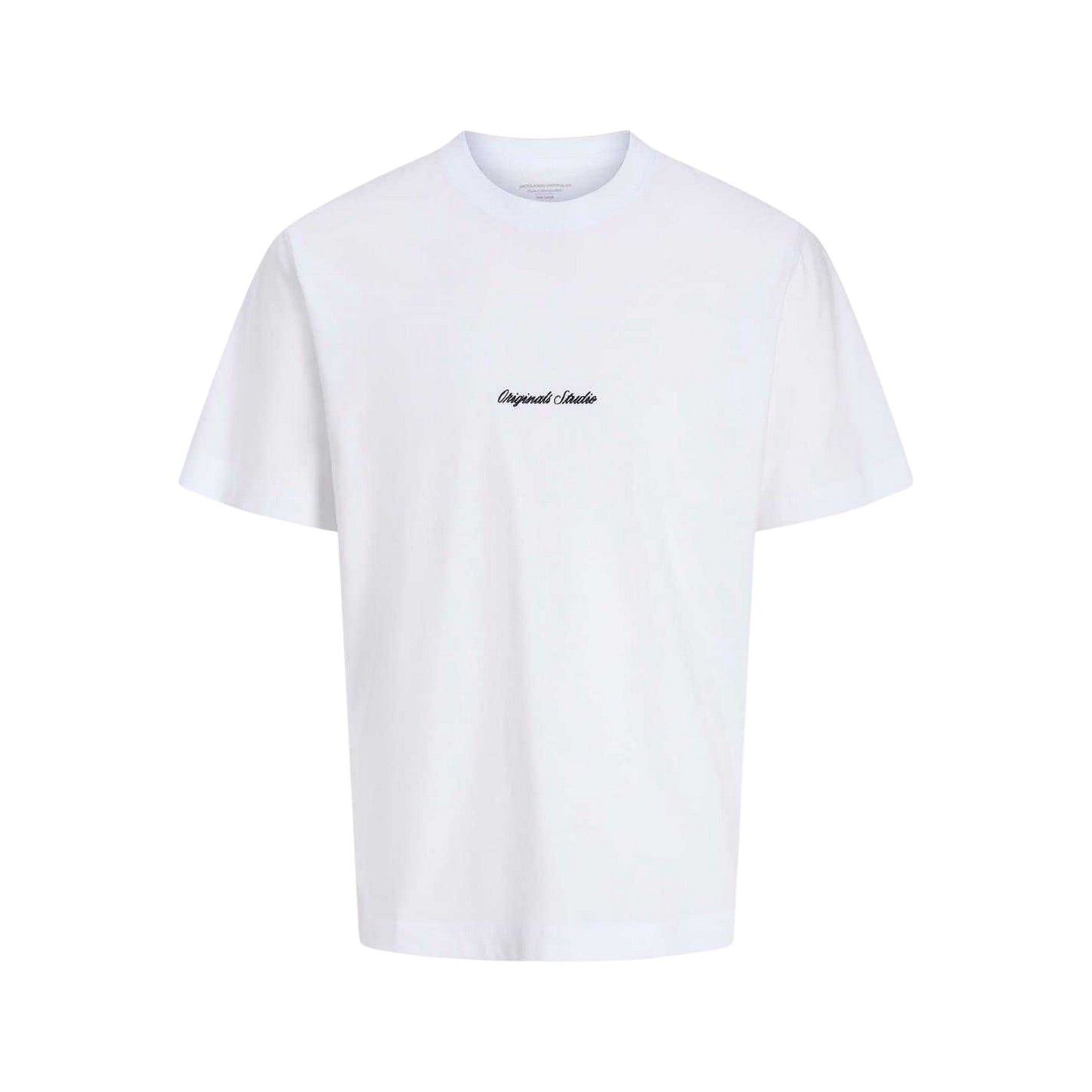 Bright White - Front - Jack And Jones Mens Norrebro T-Shirt