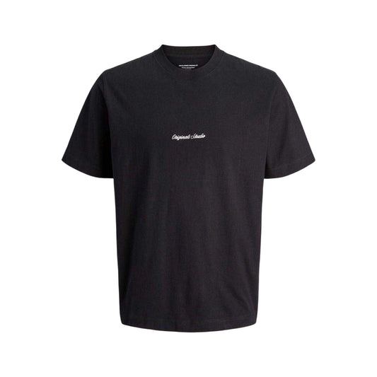 Black - Front - Jack And Jones Mens Norrebro T-Shirt
