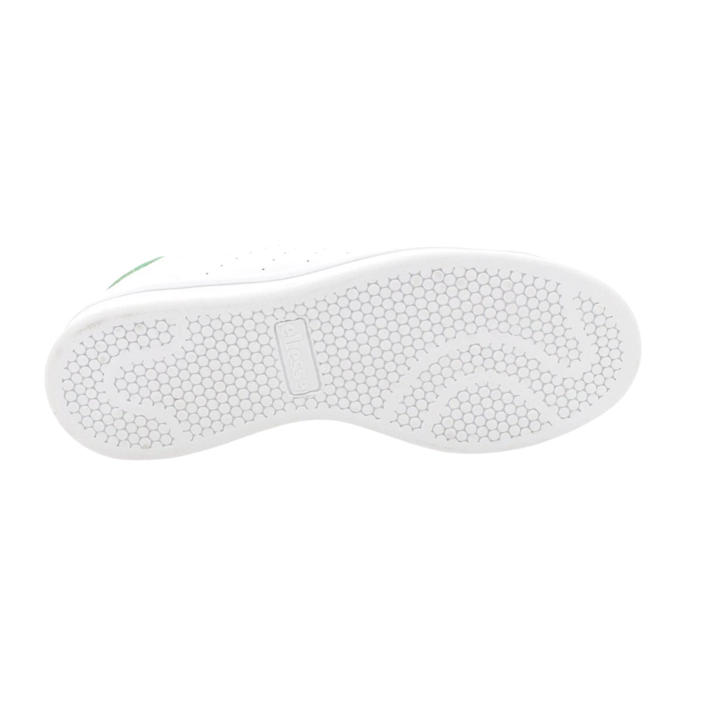 White-Green - Lifestyle - Ellesse Womens-Ladies Classic Leather Cupsole Trainers