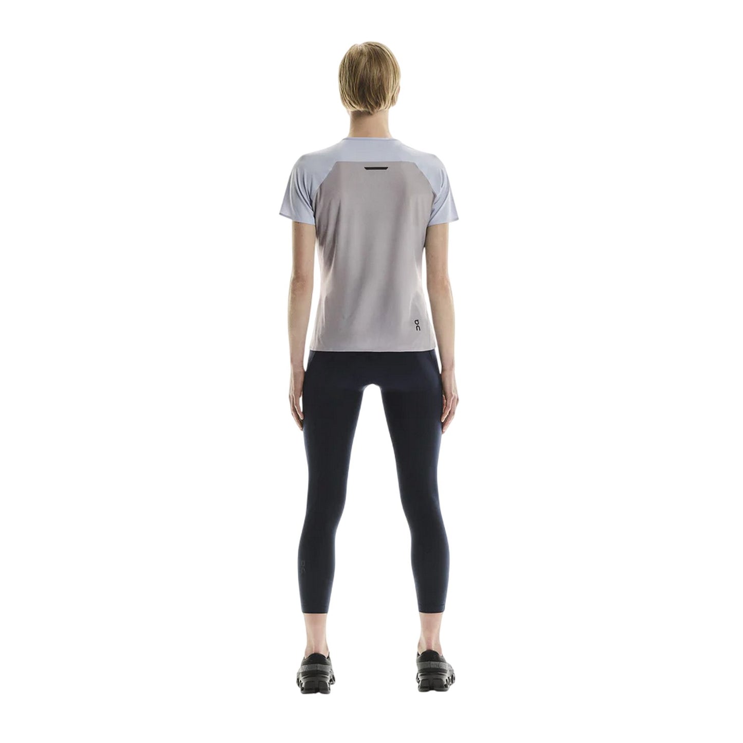 Lilac - Back - On Running Womens-Ladies Performance Running T-Shirt
