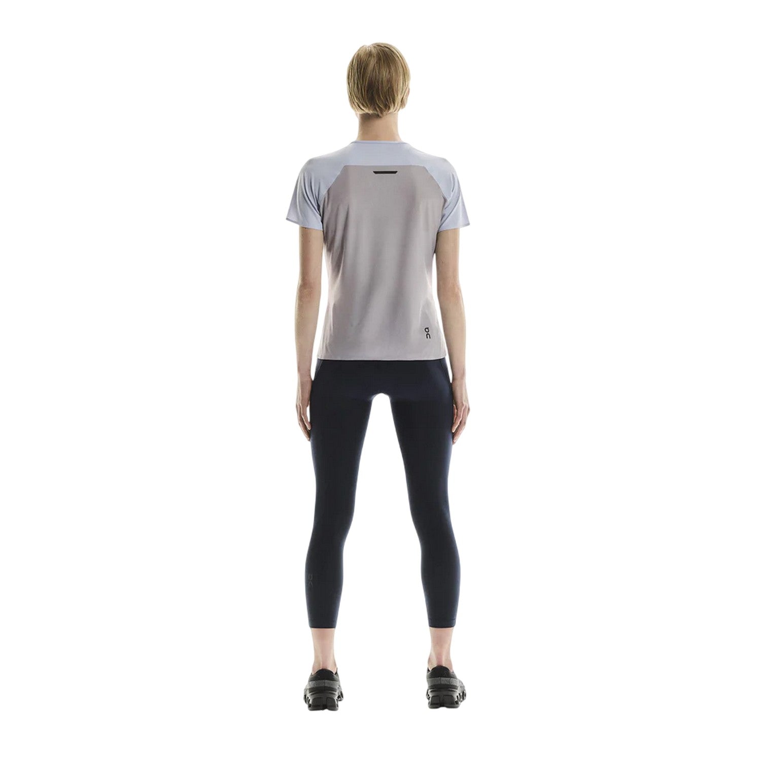 Lilac - Back - On Running Womens-Ladies Performance Running T-Shirt