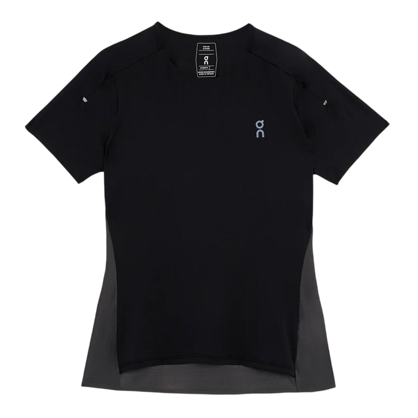 Black - Front - On Running Womens-Ladies Performance Running T-Shirt