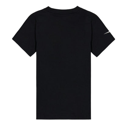 Black-White - Back - Nike Childrens-Kids Performance T-Shirt