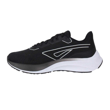Black-White - Side - Karrimor Childrens-Kids Rapid 5 Road Cushioned Shoes