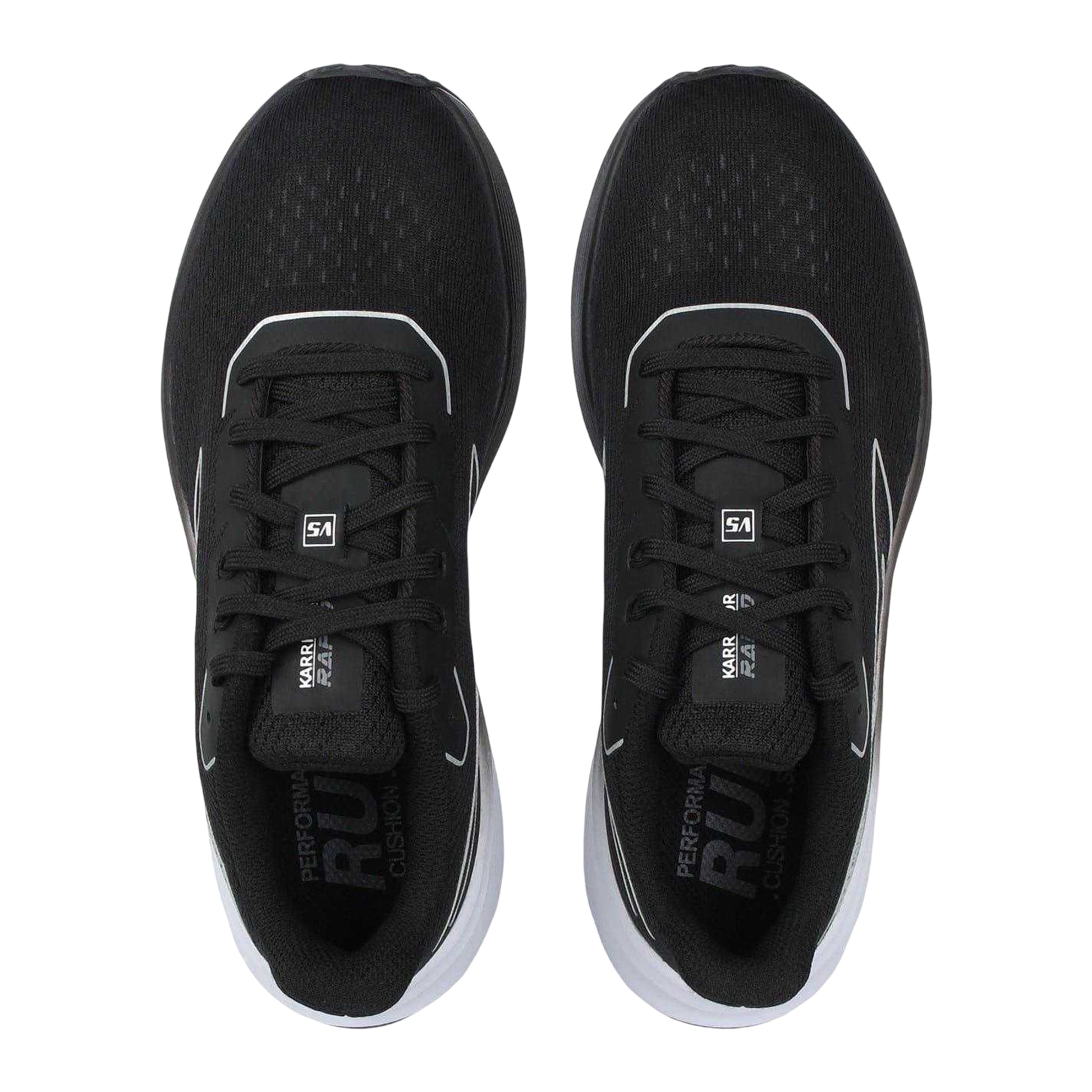 Black-White - Lifestyle - Karrimor Childrens-Kids Rapid 5 Road Cushioned Shoes