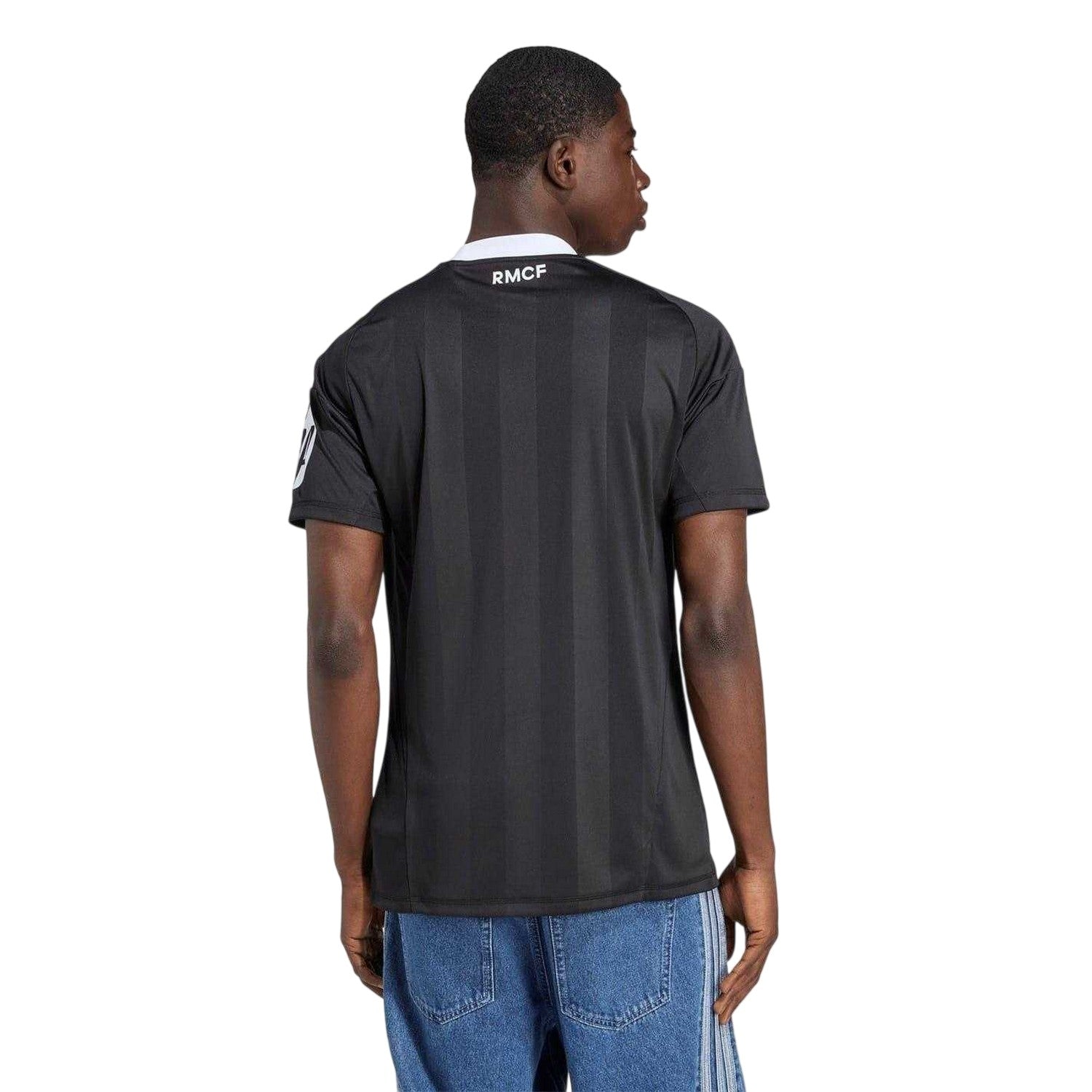 Black - Back - Adidas Unisex Adult 2025-2026 Real Madrid CF Goalkeeping Third Jersey