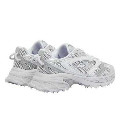 Grey - Back - Lacoste Womens-Ladies L003 Neo Shot Trainers