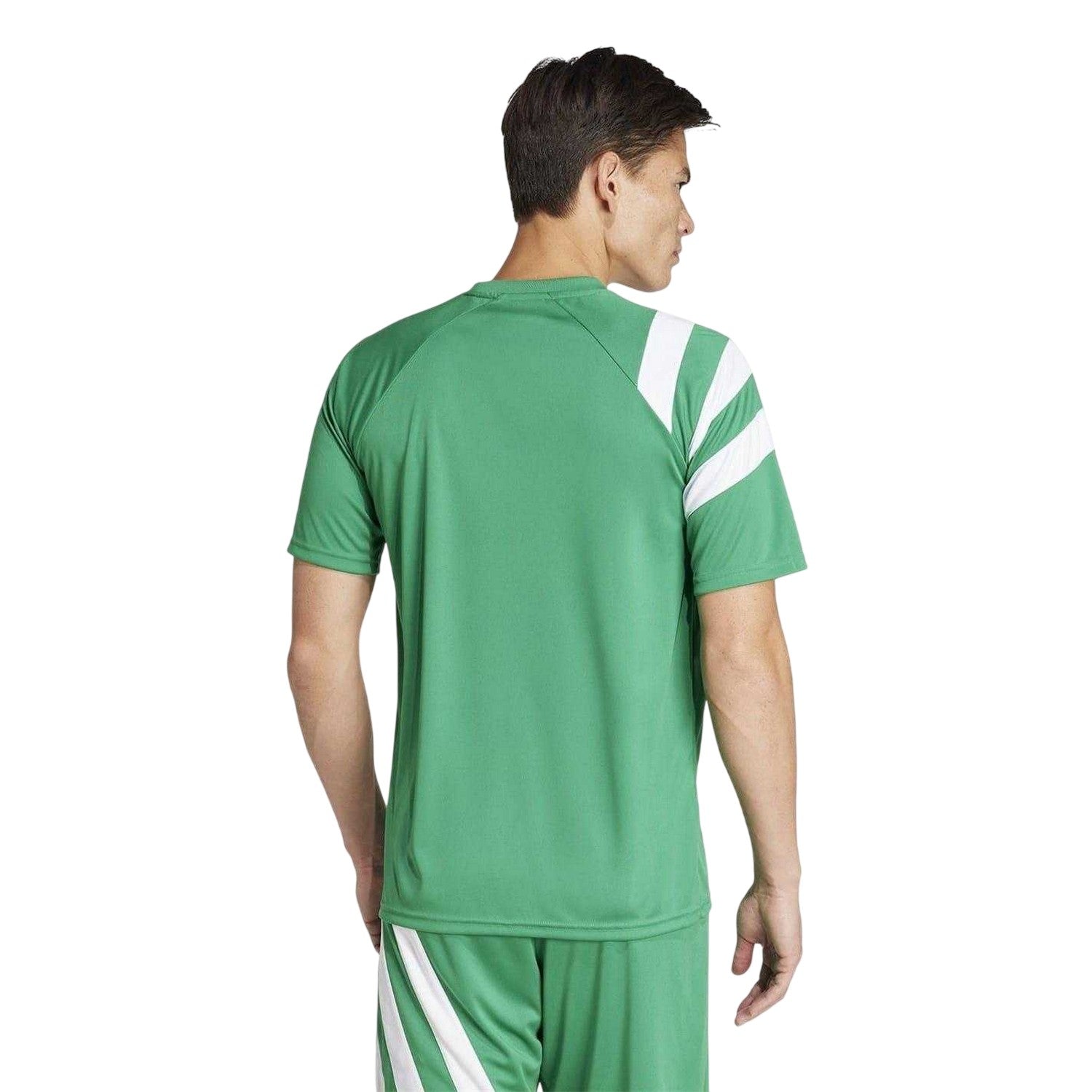 Green-White - Back - Adidas Mens Fortore 23 Football Shirt