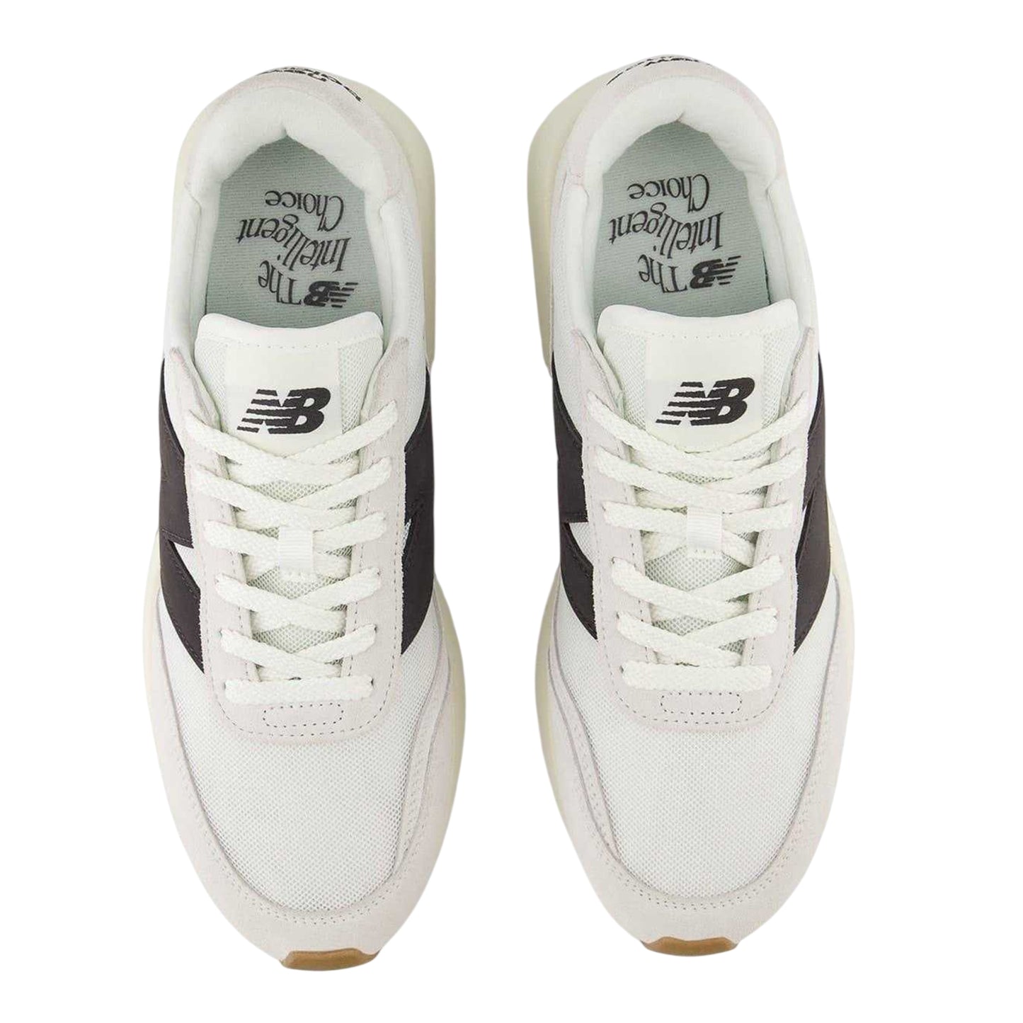 White-Black - Side - New Balance Unisex Adult 237 N Mesh Trainers