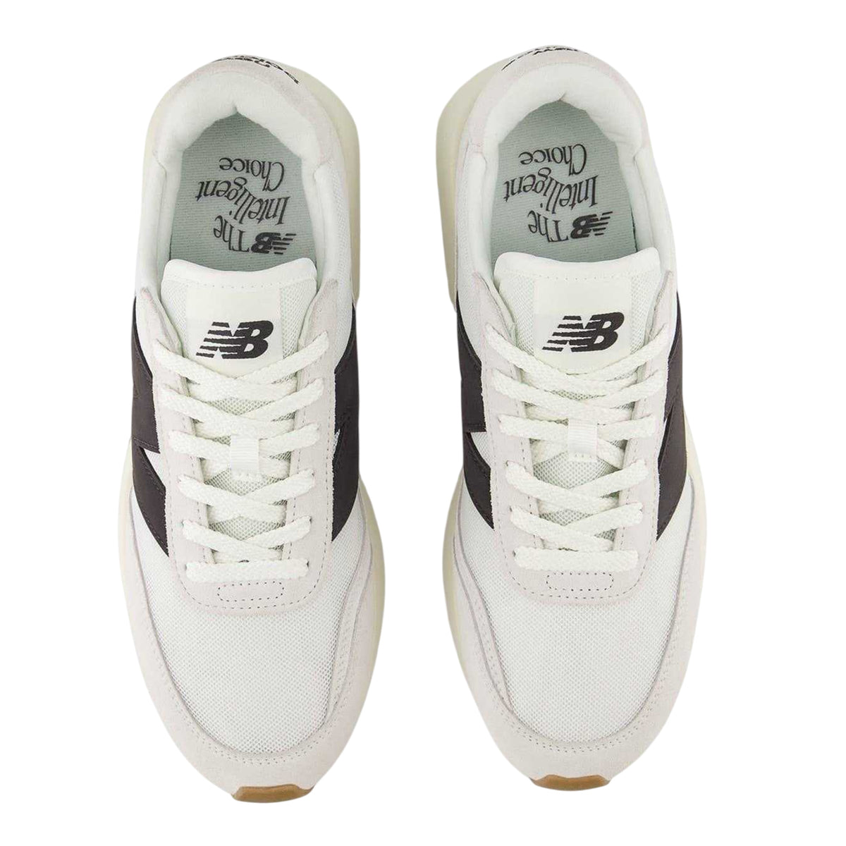 White-Black - Side - New Balance Unisex Adult 237 N Mesh Trainers