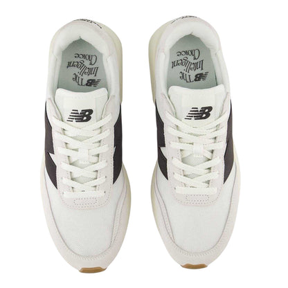 White-Black - Side - New Balance Unisex Adult 237 N Mesh Trainers