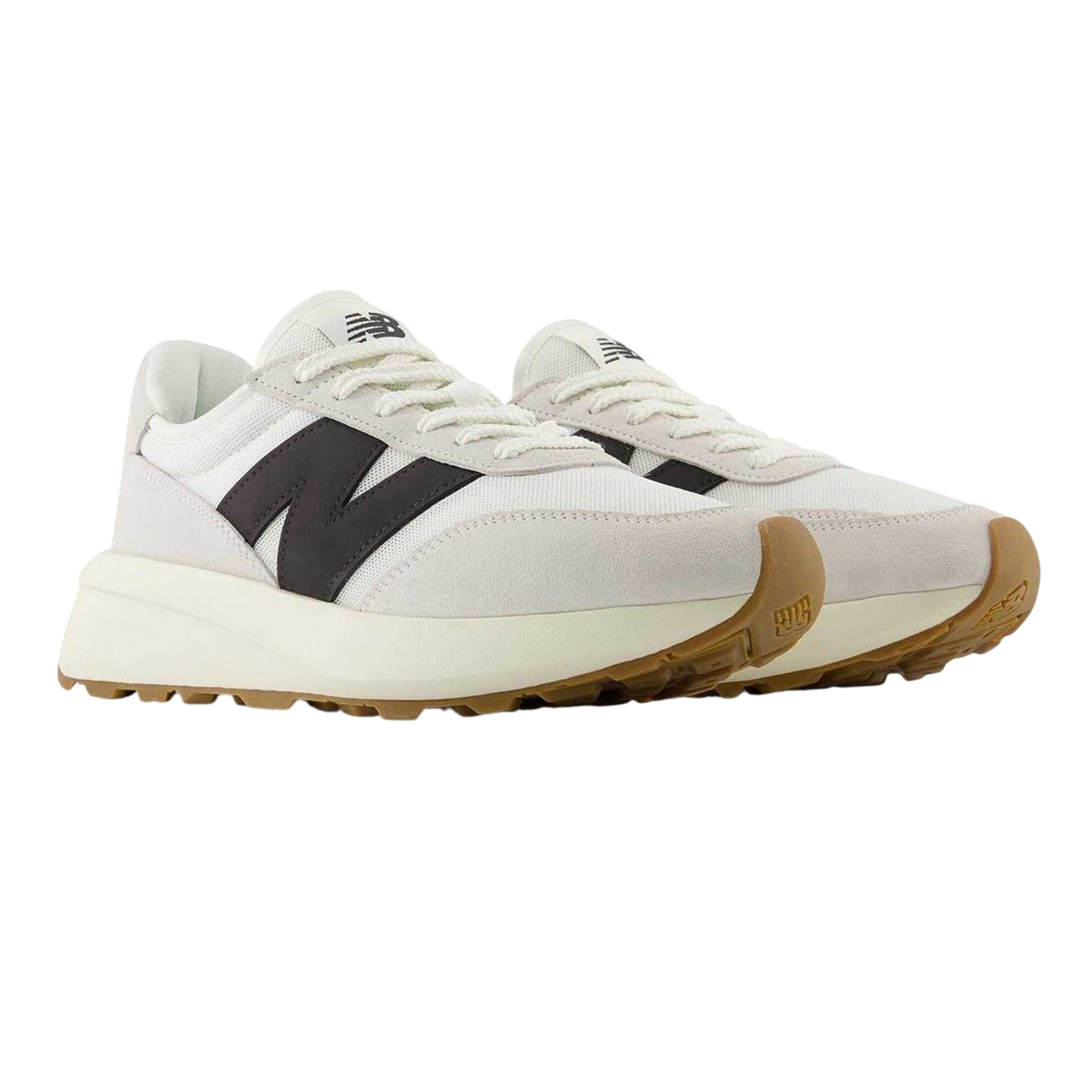 White-Black - Pack Shot - New Balance Unisex Adult 237 N Mesh Trainers