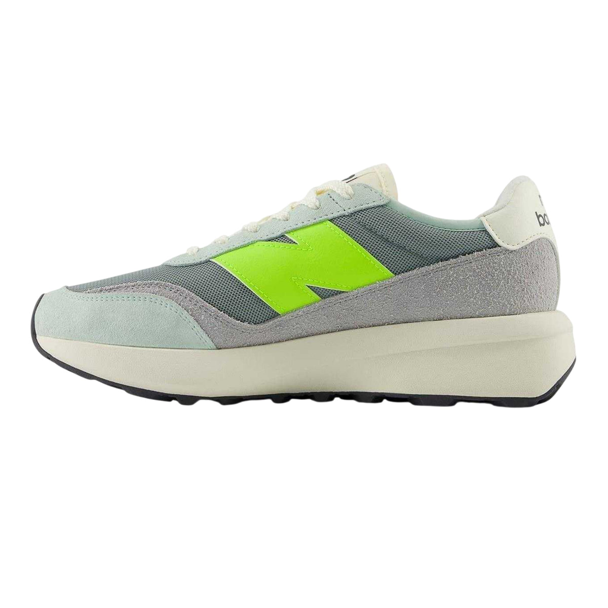 Grey-Blue-Lime - Back - New Balance Unisex Adult 237 N Mesh Trainers
