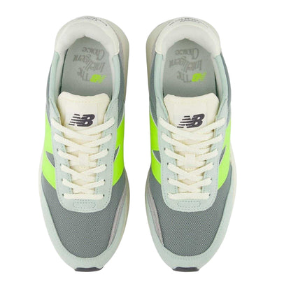 Grey-Blue-Lime - Side - New Balance Unisex Adult 237 N Mesh Trainers