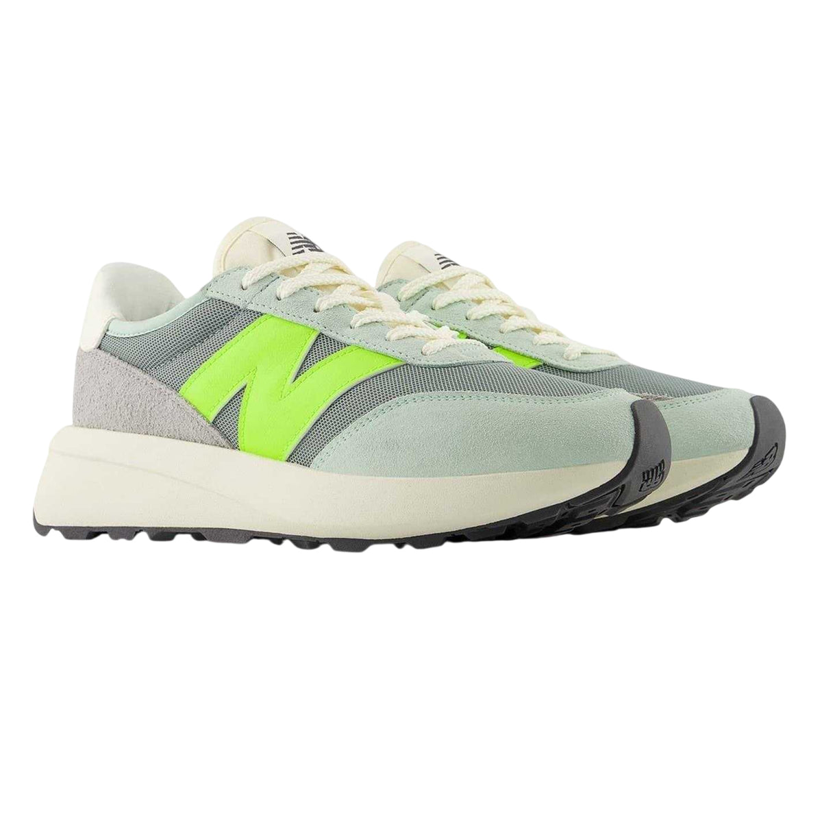 Grey-Blue-Lime - Lifestyle - New Balance Unisex Adult 237 N Mesh Trainers