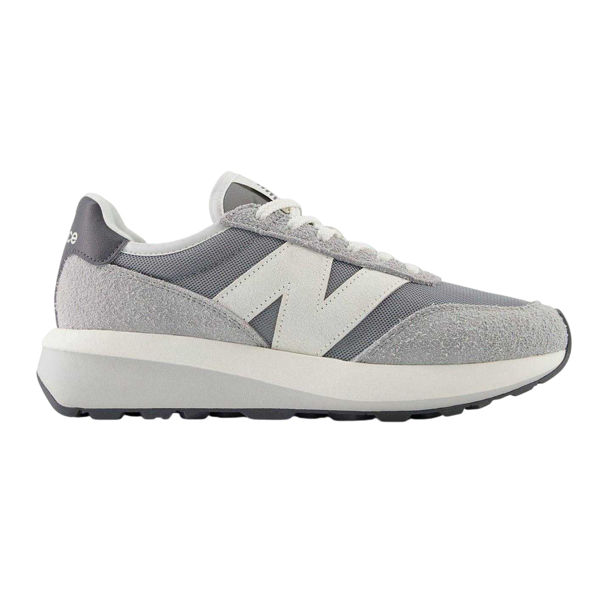 Grey-White - Front - New Balance Unisex Adult 237 N Mesh Trainers