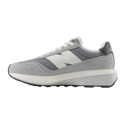 Grey-White - Back - New Balance Unisex Adult 237 N Mesh Trainers
