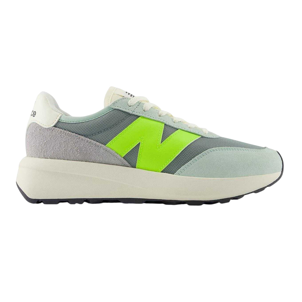 Grey-Blue-Lime - Front - New Balance Unisex Adult 237 N Mesh Trainers