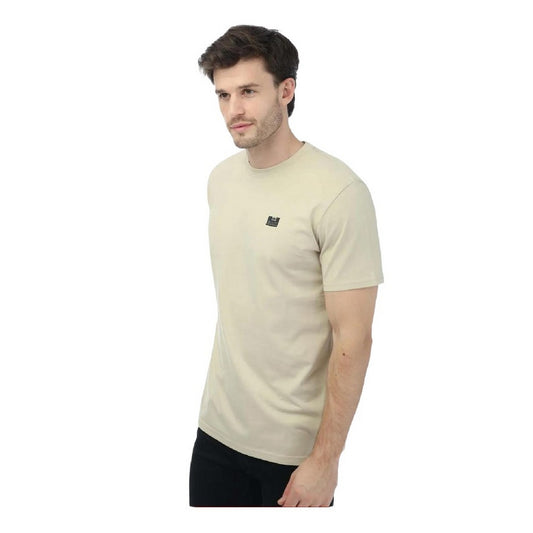 Stone - Front - Weekend Offender Mens Bridgetown T-Shirt
