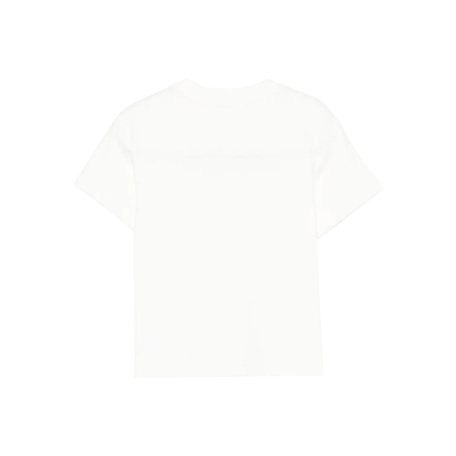 White - Back - Palm Angels Childrens-Kids Blur Logo T-Shirt
