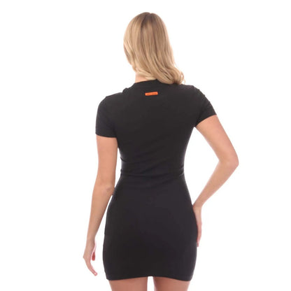 Black-White - Back - Heron Preston Womens-Ladies CTNMB Casual Dress