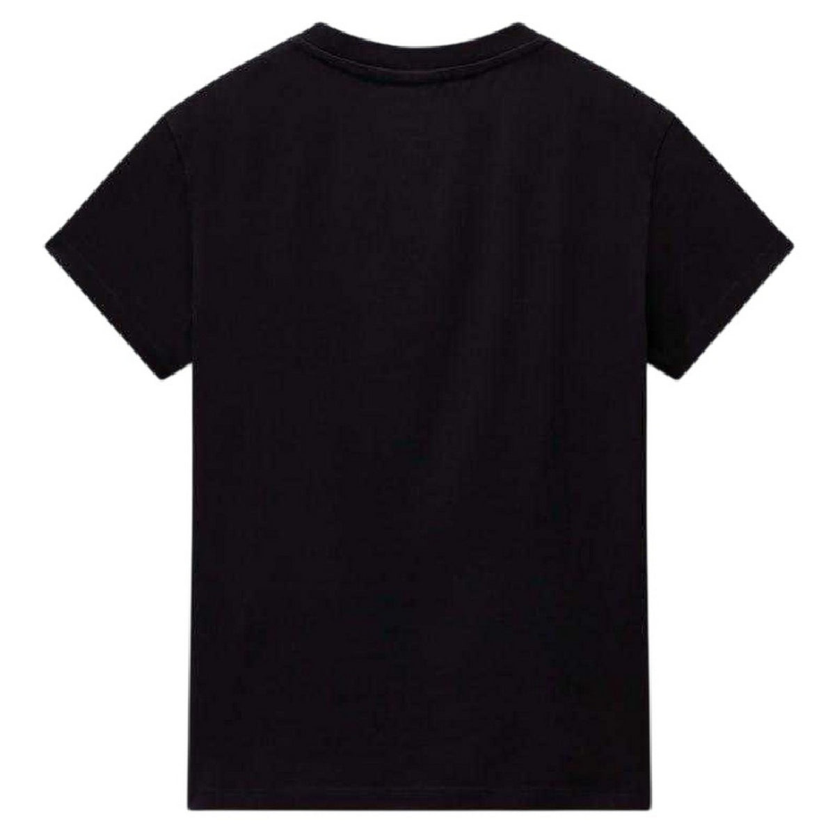 Black - Back - Napapijri Womens-Ladies Box Logo T-Shirt