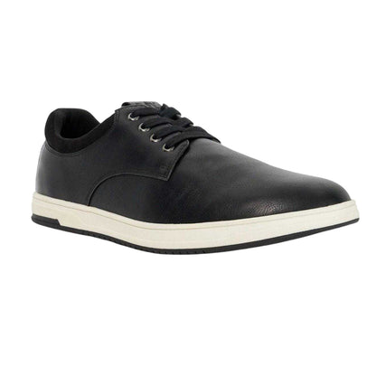 Black - Lifestyle - Dune London Mens Tamsen Lace Flat Trainers