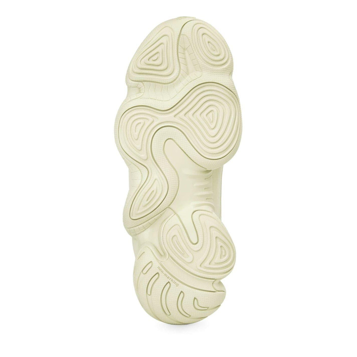 Yellow - Lifestyle - Yeezy Mens 500 Suede Panel Trainers
