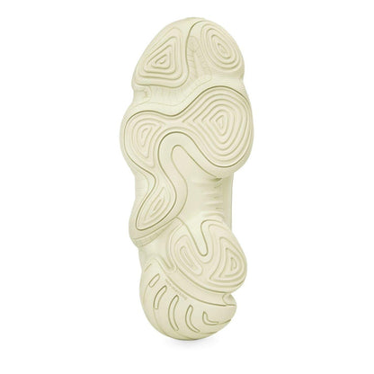 Yellow - Lifestyle - Yeezy Mens 500 Suede Panel Trainers